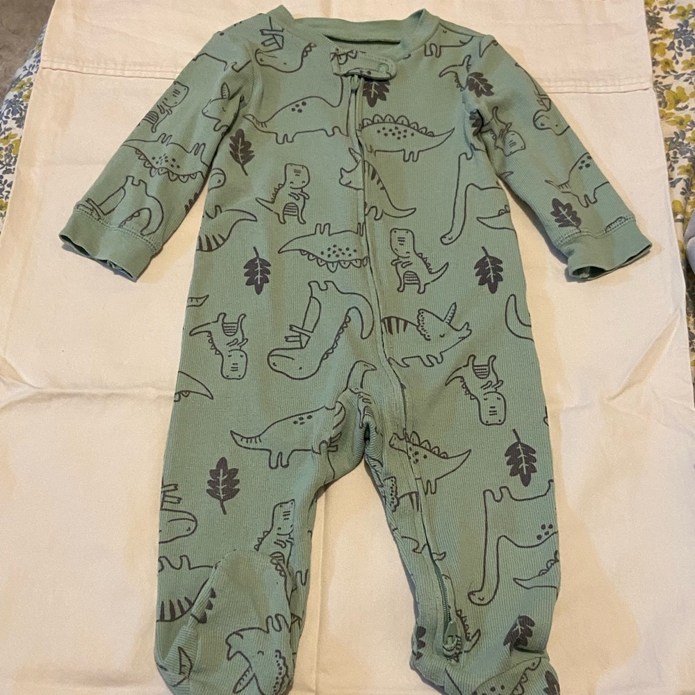 Carter’s Dino Unisex 9 month 2 Way-Zipper Play